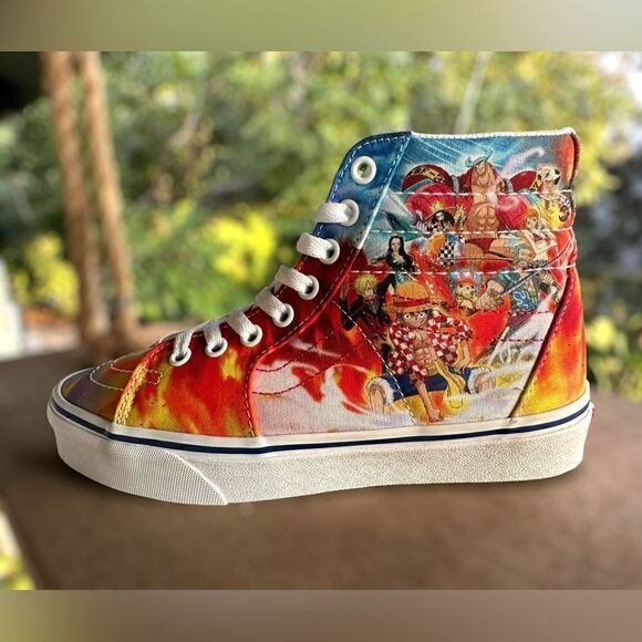 Vans One Piece x SK8-HI 'Punk Hazard' VN0007NS448 Size 5.5 Men 7 Women - Picture 4 of 16